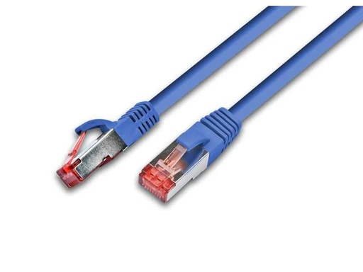 [90077228 171929] Wirewin Patchkabel RJ-45 - RJ-45, Cat 5e, F/UTP, 0.25 m, Blau
