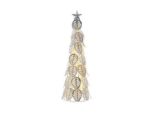 [90077464 1026159] Sirius Tischdeko Kirstine, 43 cm, Silber