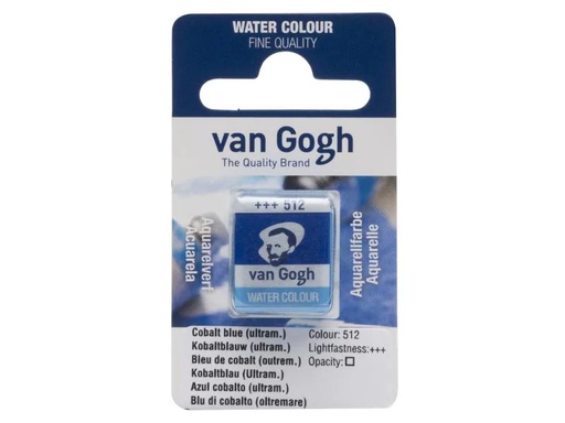 [90077580 1065563] Van Gogh Aquarellfarbe 512 Kobaltblau, 1 Stück
