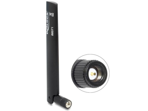 [90007744 873548] Delock LTE-Antenne SMA, 13.5cm, 3dBi, SMA 3 dBi Rundstrahl