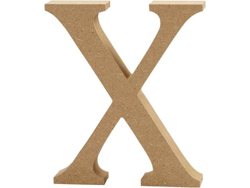 [90077955 1082713] Creativ Company Holzbuchstabe X 1 Stück