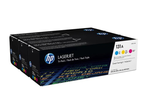 [90077964 884965] HP Toner Nr. 131A (U0SL1AM) Cyan/Magenta/Yellow