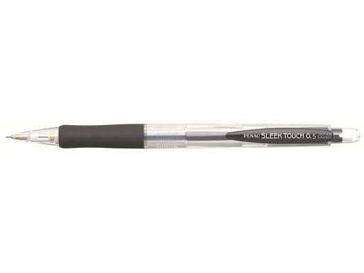 [90078015 1170310] Penac Minenbleistift Sleek Touch 0.5 mm, Schwarz/Transparent
