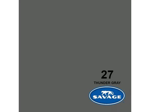 [90078039 1084771] Savage Hintergrund Papier 1.35 x 11 m Thunder Gray