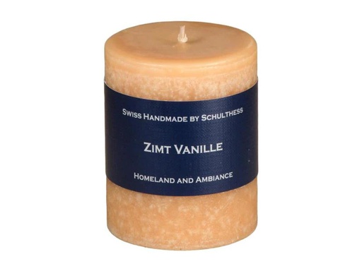 [90078082 946386] Schulthess Kerzen Duftkerze Zimt Vanille 8 cm