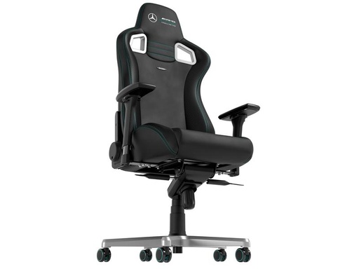[90078297 1179636] noblechairs Gaming-Stuhl EPIC Mercedes 2021-AMG Petronas F1 Team Schwarz