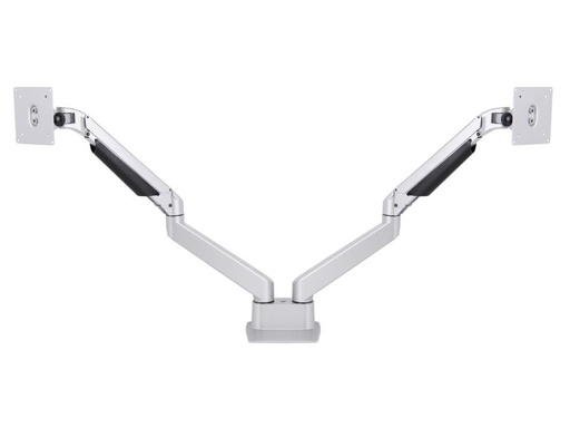 [90078313 869501] Multibrackets Tischhalterung Gas Lift Arm Dual SbS bis 10 kg – Silber