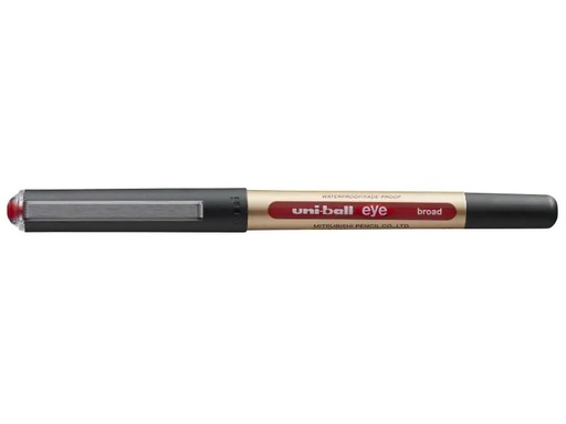 [90078393 1004333] Uni Rollerball Eye broad 0.65 mm, Rot