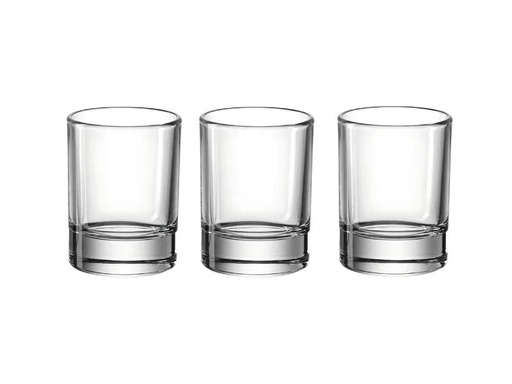 [90007833 1063639] Montana Schnapsglas Gala 40 ml, 3 Stück, Transparent 
