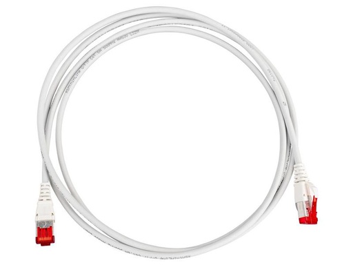 [90078626 1215603] R&amp;M Patchkabel thinLine Cat 6A, U/FTP, 0.5 m, Grau