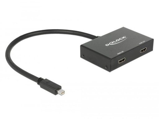 [90007858 511268] Delock 2-Port Signalsplitter Mini-DP - 2x HDMI