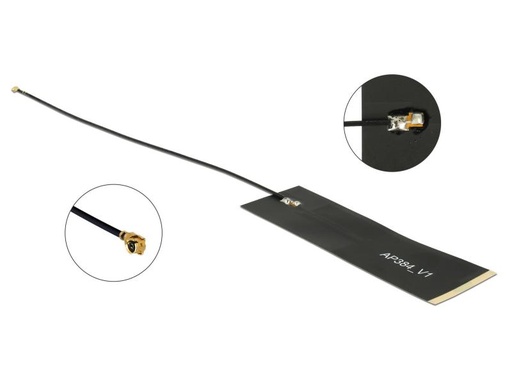[90078873 841704] Delock LTE/LoRA-Antenne MHF MHF I 1.68 dBi Rundstrahl