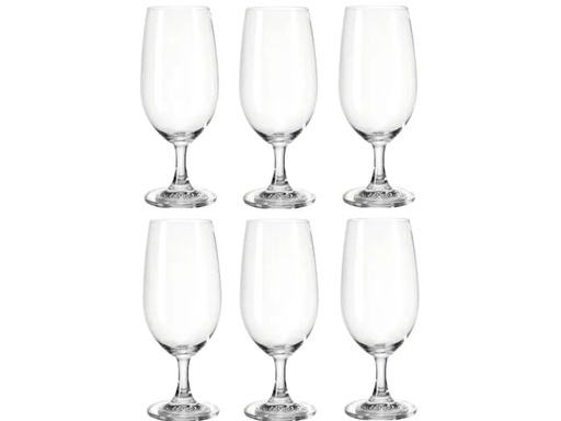 [90007888 779655] Montana Bierglas First+ 380 ml, 6 Stück, Transparent
