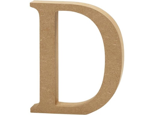 [90079167 1082693] Creativ Company Holzbuchstabe D 1 Stück