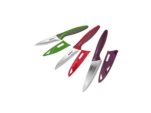 [90007896 246701] Zyliss Küchenmesser 3-teilig, Mehrfarbig