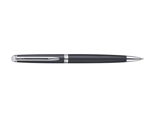 [90079371 892990] WATERMAN Kugelschreiber Hémisphère MS C.C. Medium (M), Schwarz/Silber