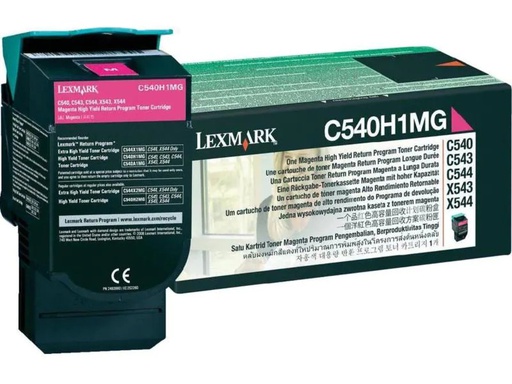 [90079396 120981] Lexmark Toner C540H1MG Magenta
