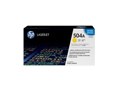 [90079503 93079] HP Toner Nr. 504A (CE252A) Yellow