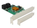 Delock SATA-Controller PCI-Ex1- 4x SATA Marvell 88SE9215 Chipsatz