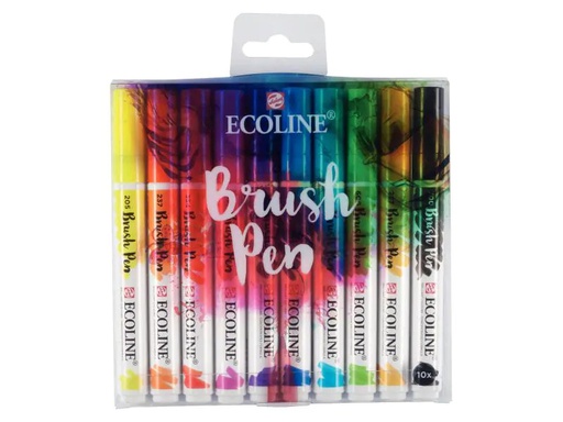 [90079698 997079] Talens Brushpen Ecoline  10er Set