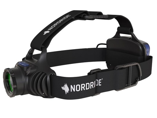 [90079734 1144433] Nordride Stirnlampe Active Pro R hybrid Schwarz, 500 lm, IP65