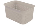 Rotho Aufbewahrungsbox BRISEN 4.5 l, Cappuccino