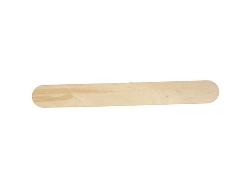 [90079891 671635] Creativ Company Holzkleinteile 20 cm x 25 mm Eisstiel, 15 Stück