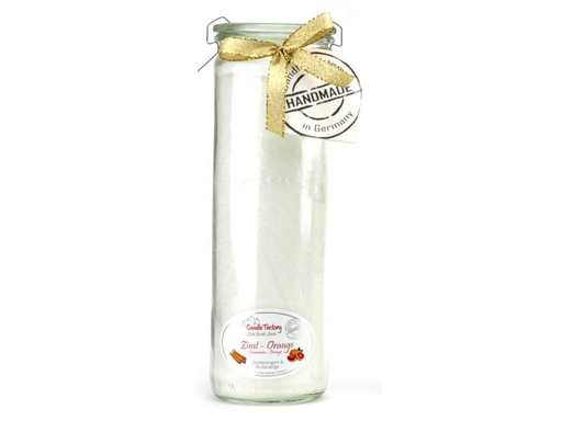 [90079994 1162095] Candle Factory Duftkerze Zimt und Orange Big Jumbo