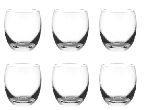 [90007980 429838] Leonardo Trinkglas Cheers 400 ml, 6 Stück, Transparent