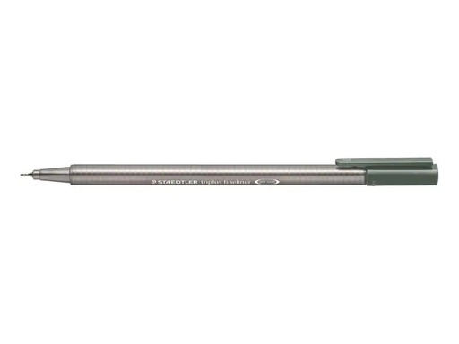 [90080018 914734] Staedtler Fineliner Triplus 334 0.3 mm, Warmgrau