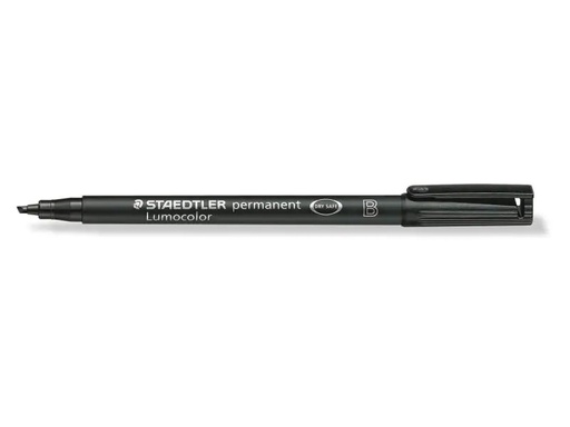 [90080069 914803] Staedtler Folienstift Lumocolor 314 B Schwarz, permanent