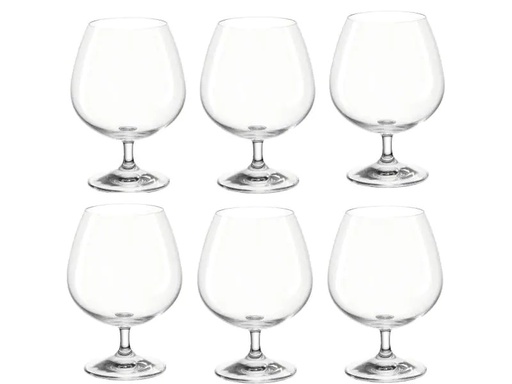 [90080113 779644] Montana Brandyglas Pure 520 ml, 6 Stück, Transparent