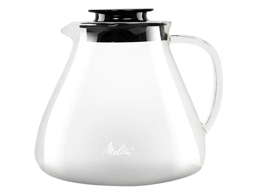[90008008 752094] Melitta Kaffeekanne Glas 1 l, Schwarz