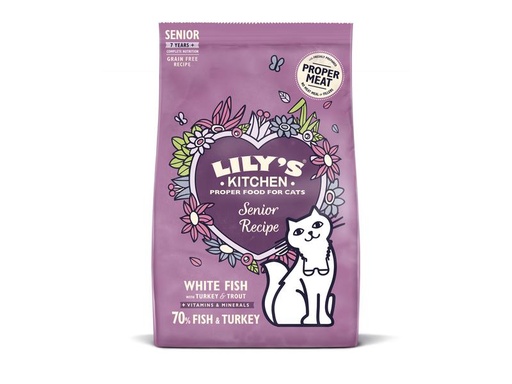 [90080304 1136512] Lily's Kitchen Trockenfutter Senior Fisch, 800 g