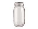 Glorex Glas mit Deckel Lili Rose 650 ml 1 Stück