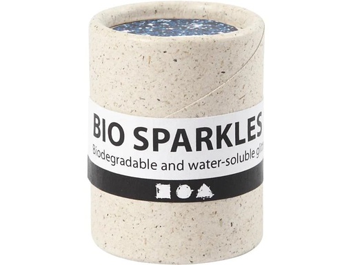 [90080452 1139880] Creativ Company Glitzer Bio 10 g, 1 Stück, Blau