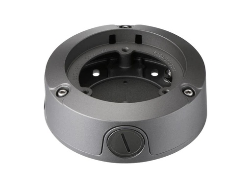 [90080549 946811] Hanwha Vision Anschlussbox SBO-126B Dunkelgrau 1 Stück