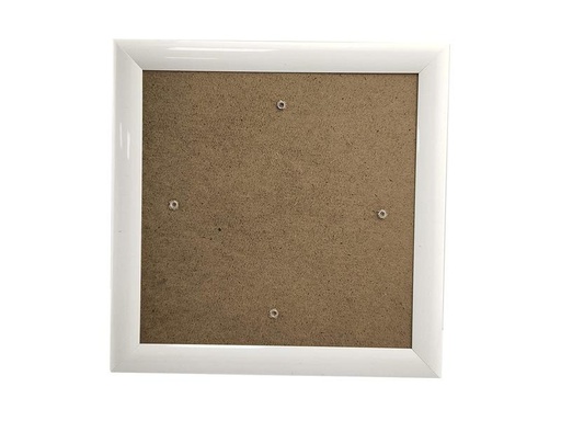 [90080716 1140283] CRAFT Buddy Bastelset Zubehör Crystal Art Frame Weiss 21 x 21 cm