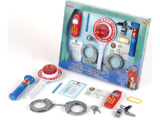 [90080983 260044] Klein-Toys Polizei Set, 10-teilig