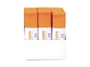 GOLDINA Satinband 25 mm x 3 m, Orange, 1 Stück