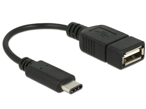 [90081264 358340] Delock USB 2.0-Kabel  USB C - USB A 0.15 m