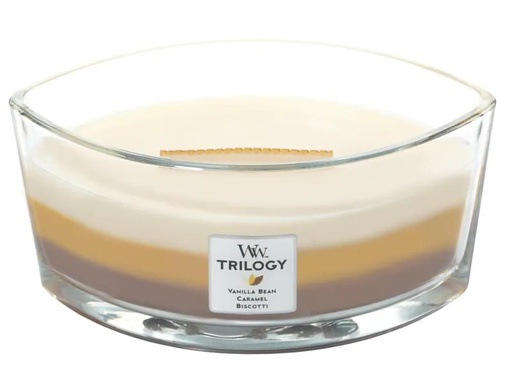 [90081528 1004954] Woodwick Duftkerze Trilogy Café Sweets Ellipse