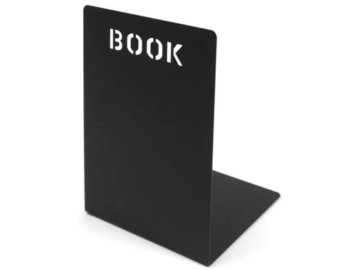 [90081707 1070063] Trendform Buchstütze BOOK Schwarz, 1 Stück