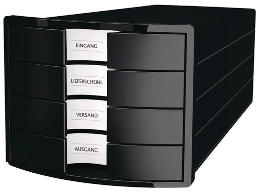 [90081804 1014500] HAN Schubladenbox IMPULS A4 Schwarz
