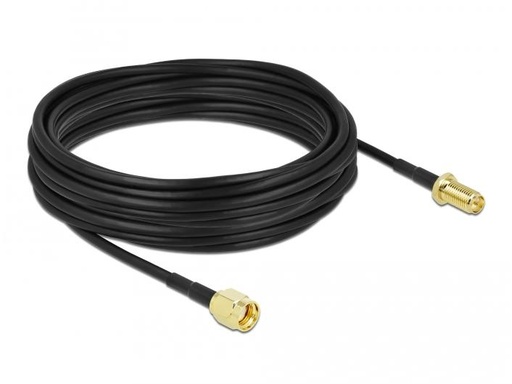 [90082097 1142930] Delock Antennenkabel LMR/CFD100 RP-SMA zu RP-SMA, 10 m