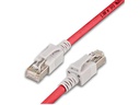 Wirewin Patchkabel RJ-45 - RJ-45, Cat 6A, S/FTP, 1.5 m, Rot