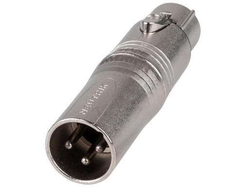 [90082521 458578] Neutrik Audio-Adapter NA3FMX XLR 3 Pole, female - XLR 3 Pole, male