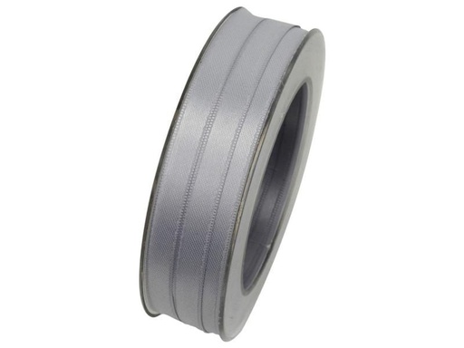 [90082577 640636] GOLDINA Satinband 10 mm x 25 m, Silber, 1 Stück