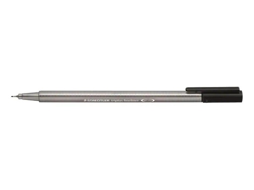 [90082723 914695] Staedtler Fineliner Triplus 334 0.3 mm, Schwarz