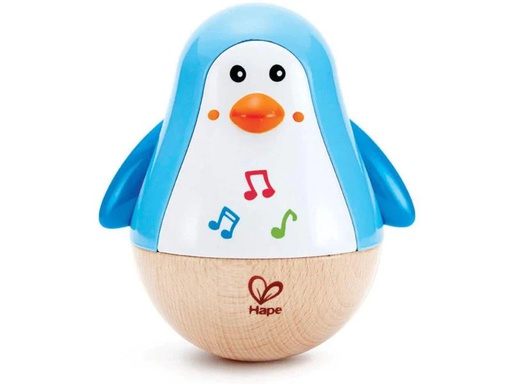 [90082900 1040436] Hape Beschäftigungsspielzeug Stehauf-Pinguin